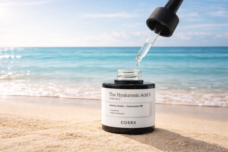 سرم هیالورونیک اسید ۳ درصد کوزارکس برای آبرسانی عمیق پوست